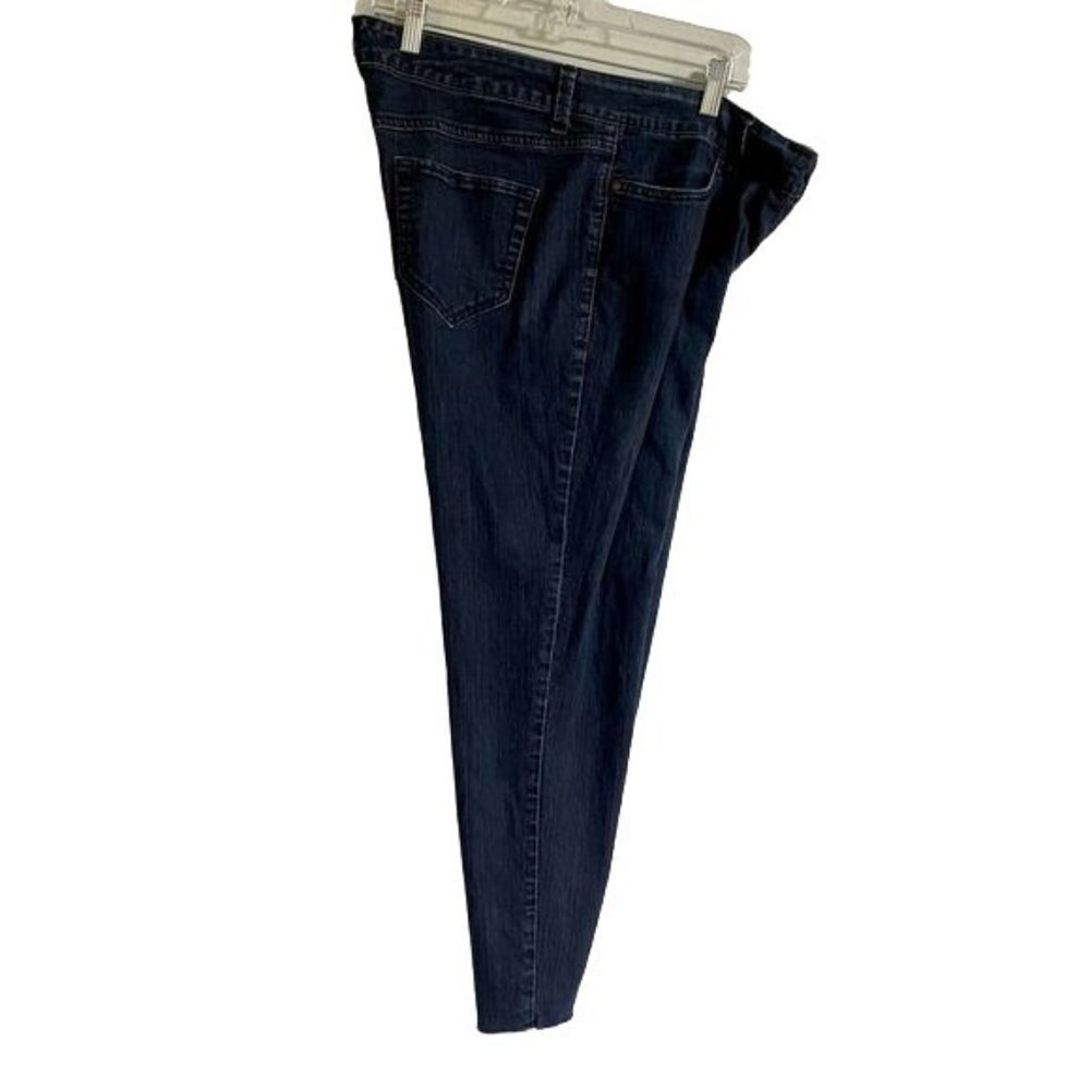 Nine West Frayed Hem Jeans Size 16 - Picture 5 of 9